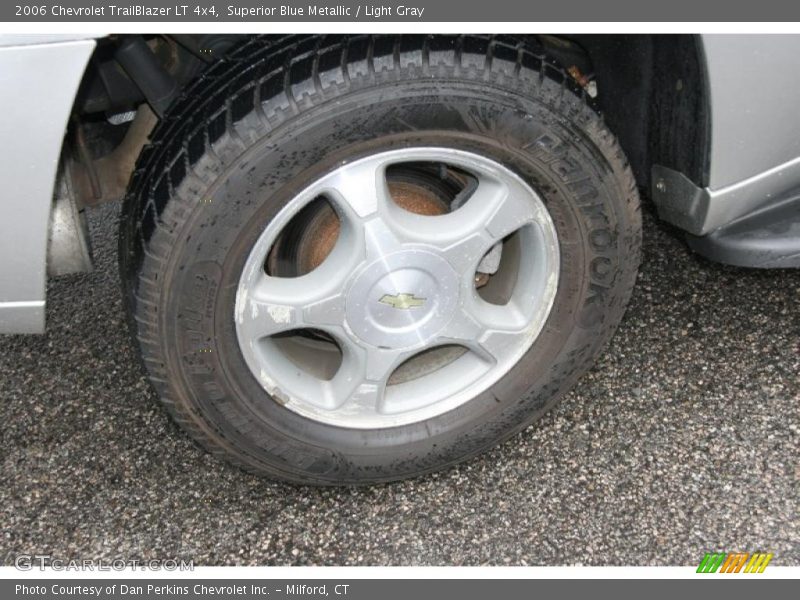 Superior Blue Metallic / Light Gray 2006 Chevrolet TrailBlazer LT 4x4