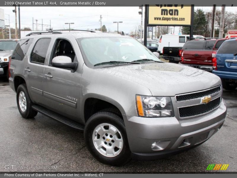 Graystone Metallic / Ebony 2009 Chevrolet Tahoe LT 4x4