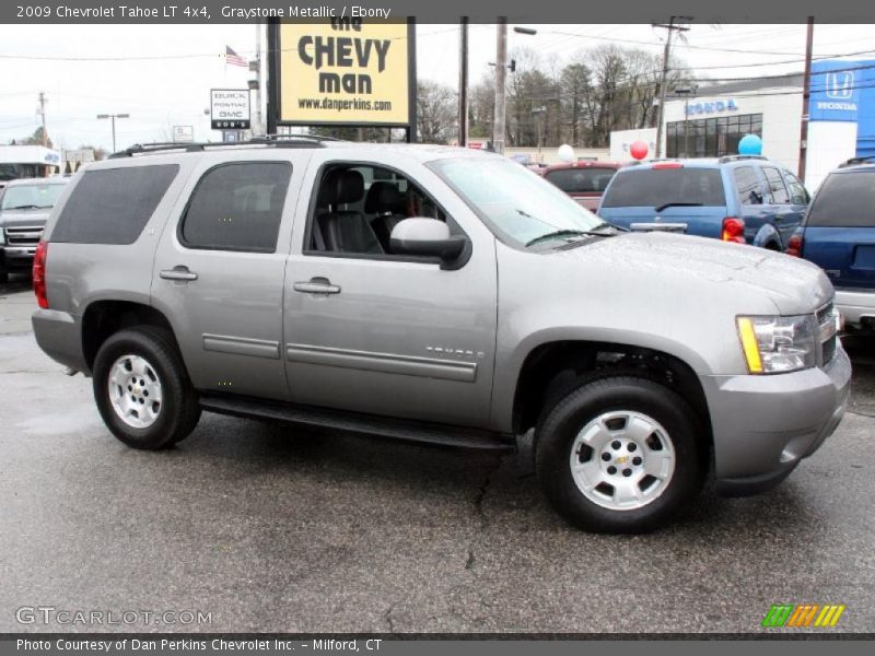 Graystone Metallic / Ebony 2009 Chevrolet Tahoe LT 4x4