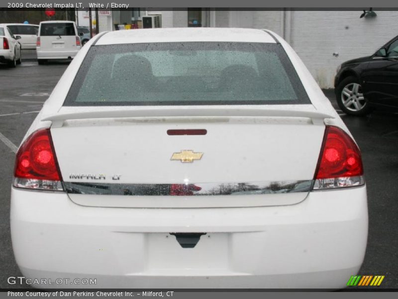 White / Ebony 2009 Chevrolet Impala LT