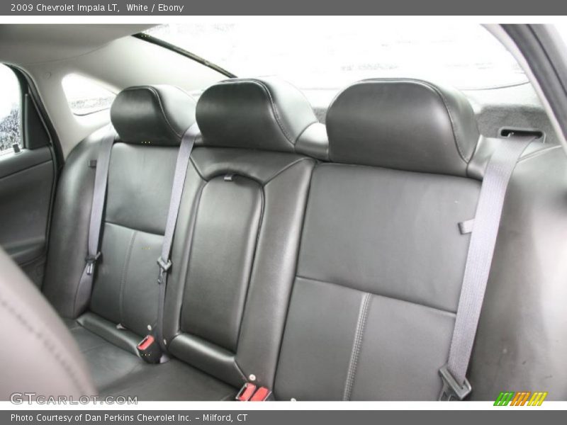 White / Ebony 2009 Chevrolet Impala LT