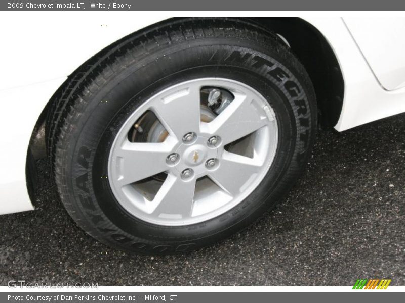 White / Ebony 2009 Chevrolet Impala LT