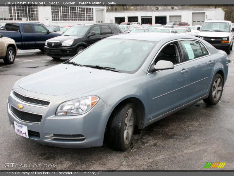 Golden Pewter Metallic / Ebony 2009 Chevrolet Malibu LT Sedan