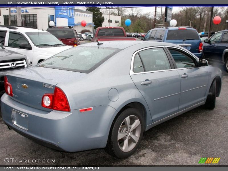 Golden Pewter Metallic / Ebony 2009 Chevrolet Malibu LT Sedan