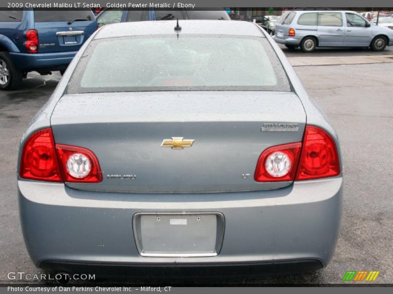 Golden Pewter Metallic / Ebony 2009 Chevrolet Malibu LT Sedan