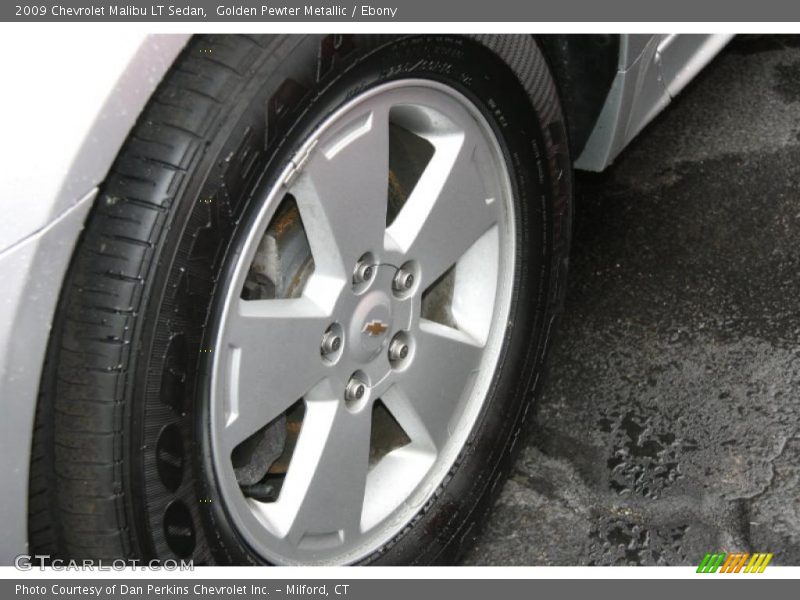 Golden Pewter Metallic / Ebony 2009 Chevrolet Malibu LT Sedan