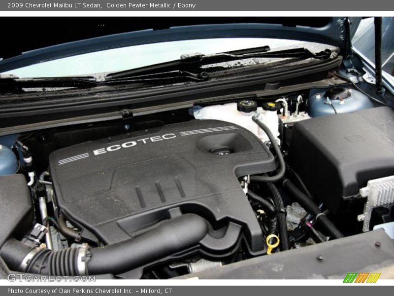 Golden Pewter Metallic / Ebony 2009 Chevrolet Malibu LT Sedan