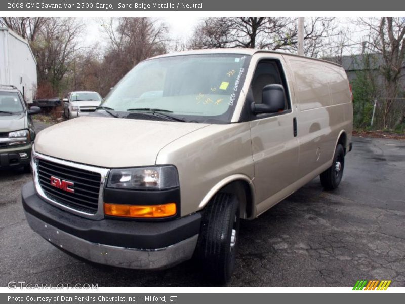 Sand Beige Metallic / Neutral 2008 GMC Savana Van 2500 Cargo