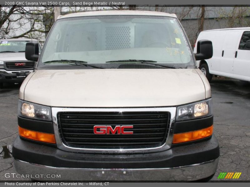 Sand Beige Metallic / Neutral 2008 GMC Savana Van 2500 Cargo