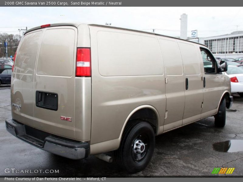 Sand Beige Metallic / Neutral 2008 GMC Savana Van 2500 Cargo