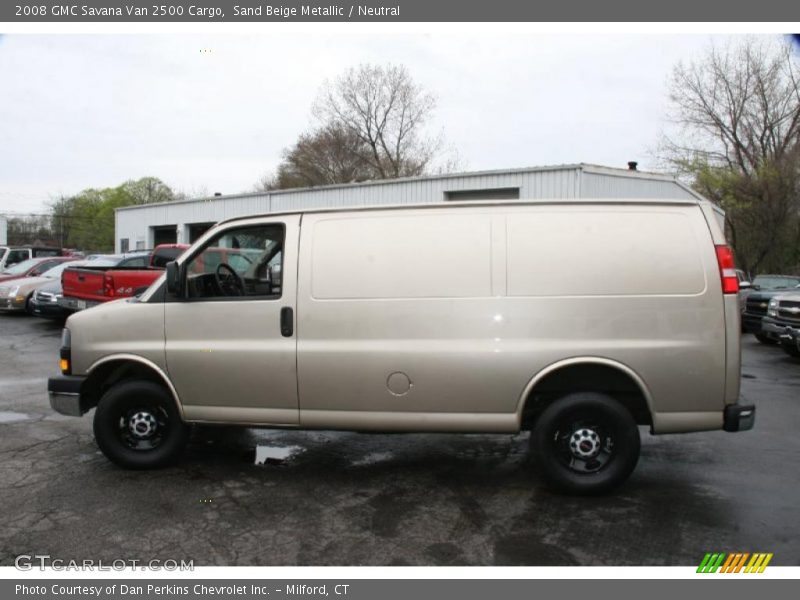 Sand Beige Metallic / Neutral 2008 GMC Savana Van 2500 Cargo