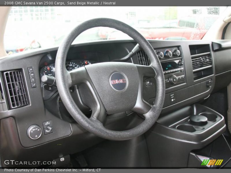 Sand Beige Metallic / Neutral 2008 GMC Savana Van 2500 Cargo