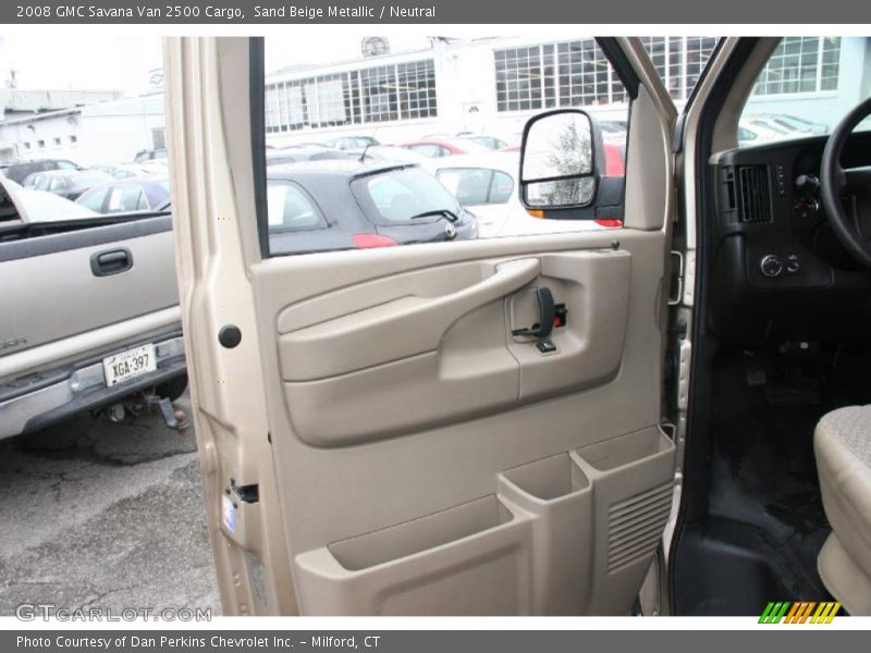 Sand Beige Metallic / Neutral 2008 GMC Savana Van 2500 Cargo