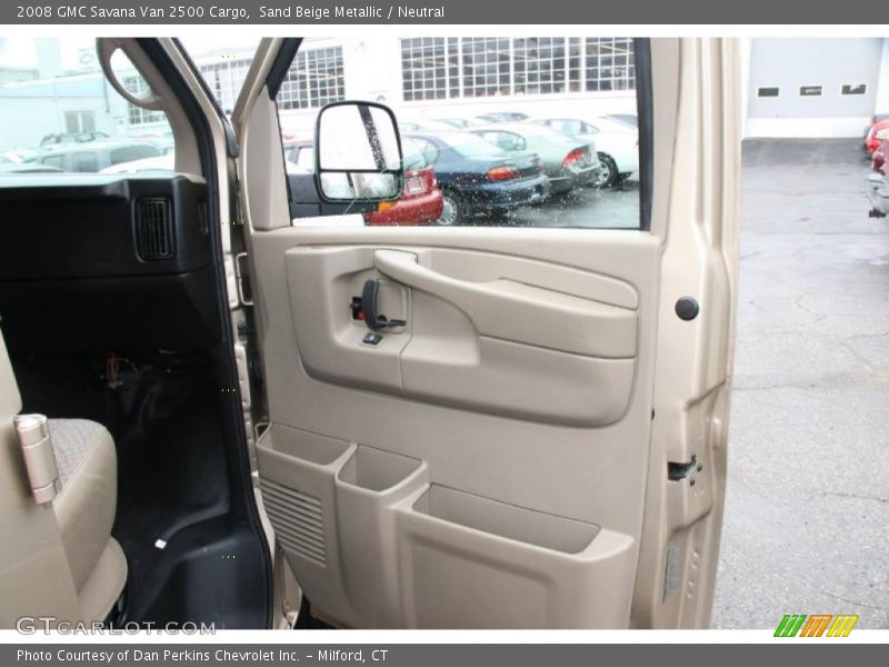 Sand Beige Metallic / Neutral 2008 GMC Savana Van 2500 Cargo