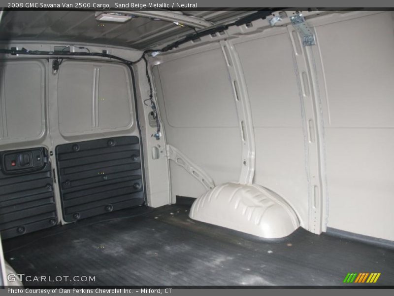 Sand Beige Metallic / Neutral 2008 GMC Savana Van 2500 Cargo