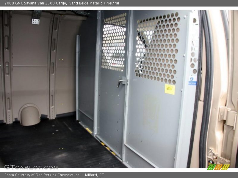 Sand Beige Metallic / Neutral 2008 GMC Savana Van 2500 Cargo