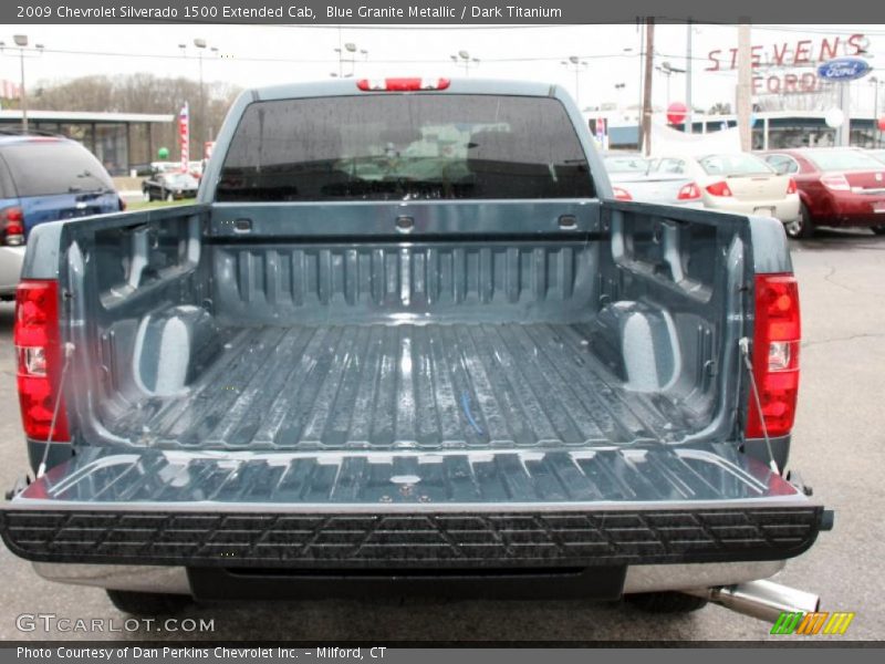 Blue Granite Metallic / Dark Titanium 2009 Chevrolet Silverado 1500 Extended Cab