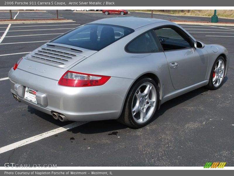 Arctic Silver Metallic / Black 2006 Porsche 911 Carrera S Coupe