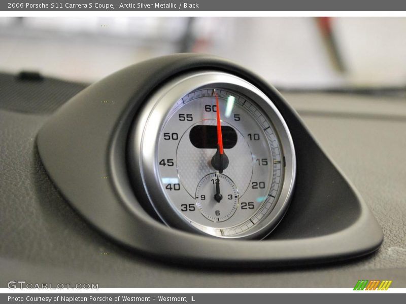 Arctic Silver Metallic / Black 2006 Porsche 911 Carrera S Coupe