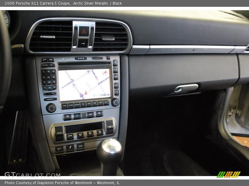 Arctic Silver Metallic / Black 2006 Porsche 911 Carrera S Coupe