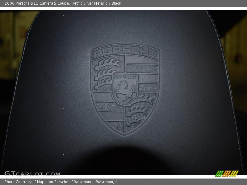 Arctic Silver Metallic / Black 2006 Porsche 911 Carrera S Coupe