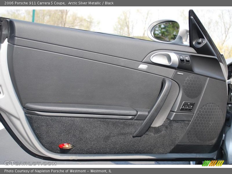 Arctic Silver Metallic / Black 2006 Porsche 911 Carrera S Coupe