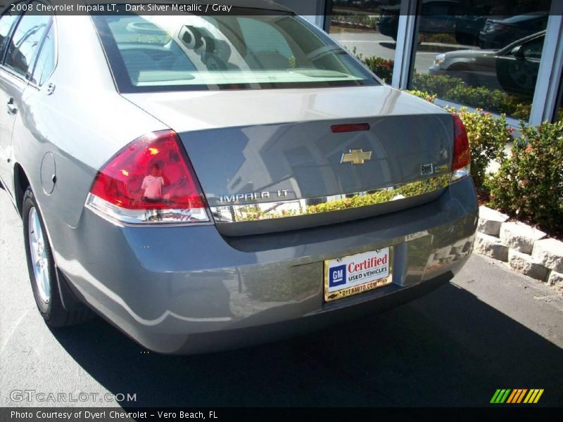 Dark Silver Metallic / Gray 2008 Chevrolet Impala LT