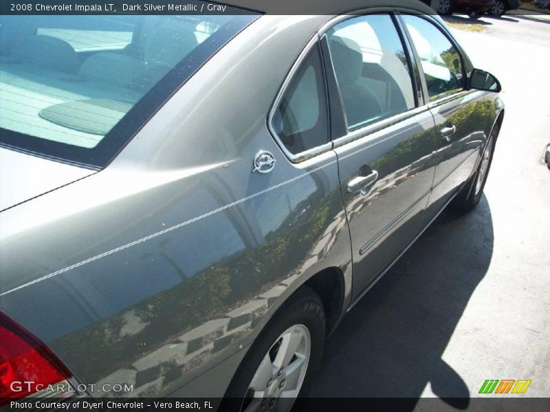 Dark Silver Metallic / Gray 2008 Chevrolet Impala LT