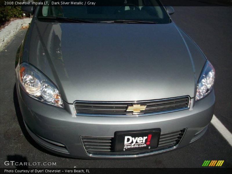 Dark Silver Metallic / Gray 2008 Chevrolet Impala LT