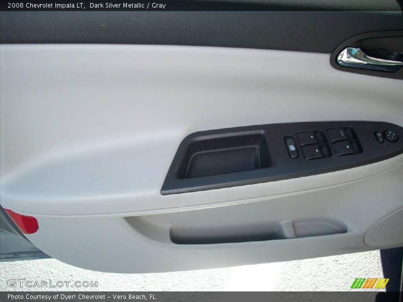 Dark Silver Metallic / Gray 2008 Chevrolet Impala LT