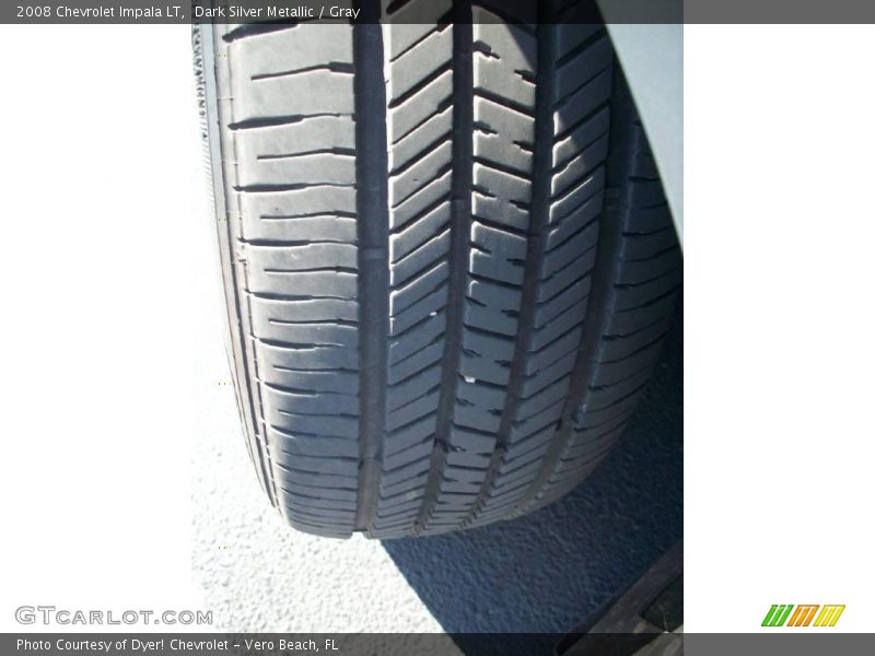 Dark Silver Metallic / Gray 2008 Chevrolet Impala LT