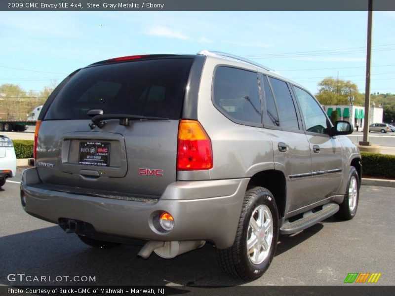 Steel Gray Metallic / Ebony 2009 GMC Envoy SLE 4x4