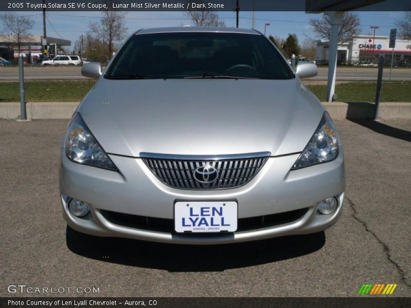 Lunar Mist Silver Metallic / Dark Stone 2005 Toyota Solara SE V6 Coupe