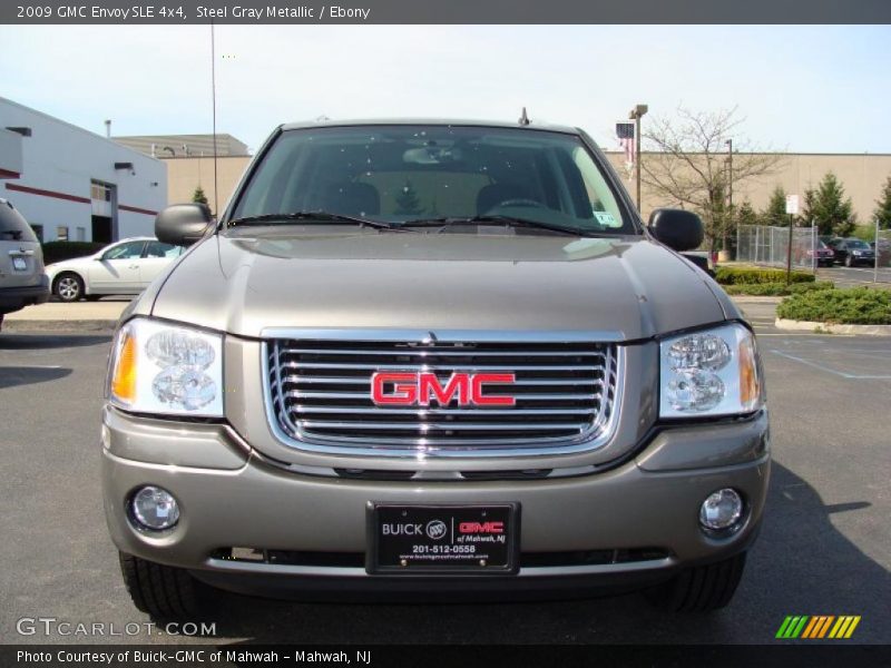 Steel Gray Metallic / Ebony 2009 GMC Envoy SLE 4x4
