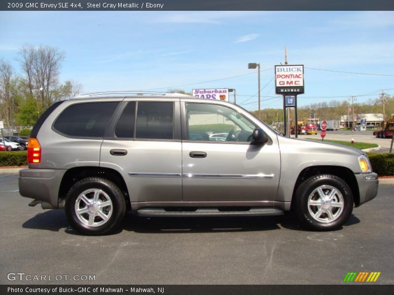 Steel Gray Metallic / Ebony 2009 GMC Envoy SLE 4x4