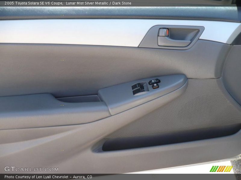 Lunar Mist Silver Metallic / Dark Stone 2005 Toyota Solara SE V6 Coupe