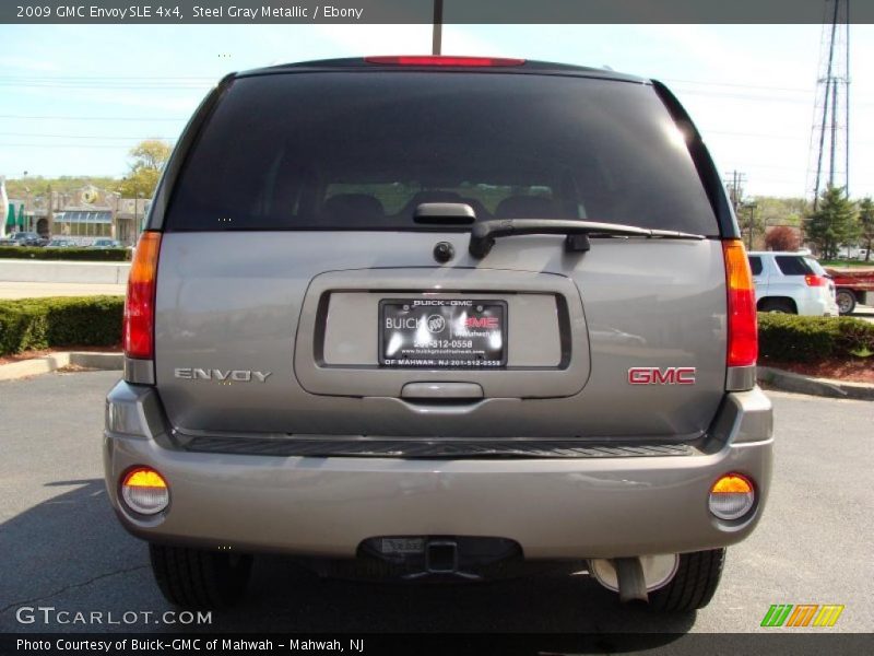 Steel Gray Metallic / Ebony 2009 GMC Envoy SLE 4x4
