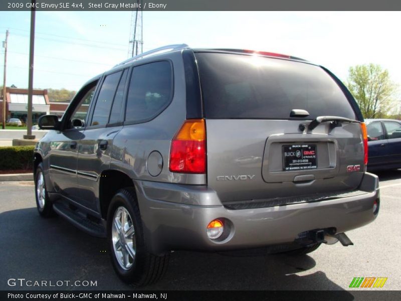 Steel Gray Metallic / Ebony 2009 GMC Envoy SLE 4x4