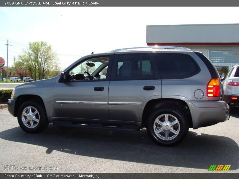 Steel Gray Metallic / Ebony 2009 GMC Envoy SLE 4x4