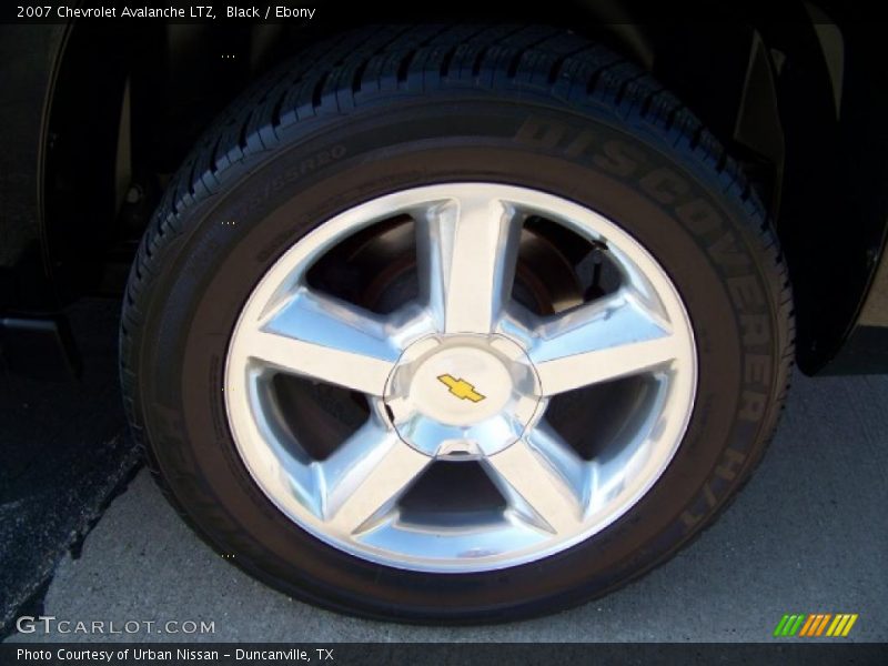 Black / Ebony 2007 Chevrolet Avalanche LTZ