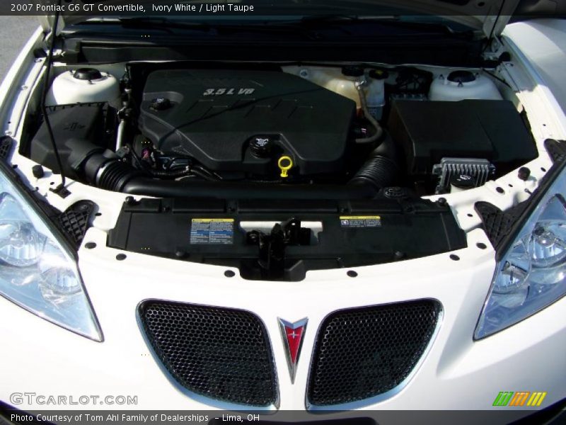 Ivory White / Light Taupe 2007 Pontiac G6 GT Convertible