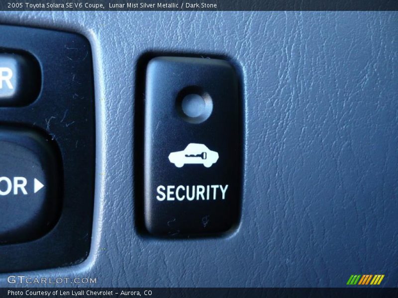 Lunar Mist Silver Metallic / Dark Stone 2005 Toyota Solara SE V6 Coupe