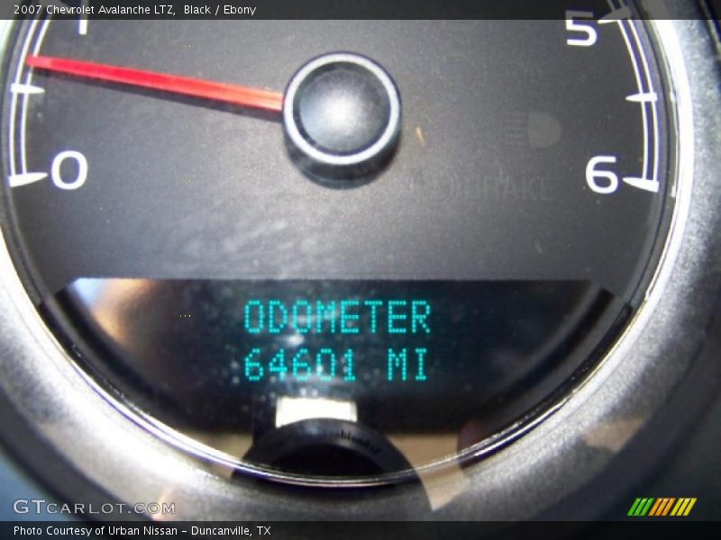 Black / Ebony 2007 Chevrolet Avalanche LTZ