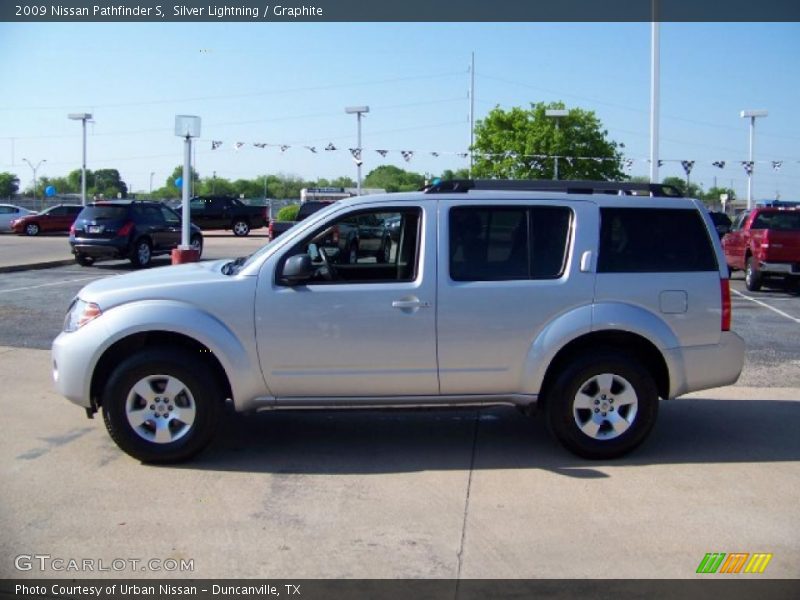 Silver Lightning / Graphite 2009 Nissan Pathfinder S