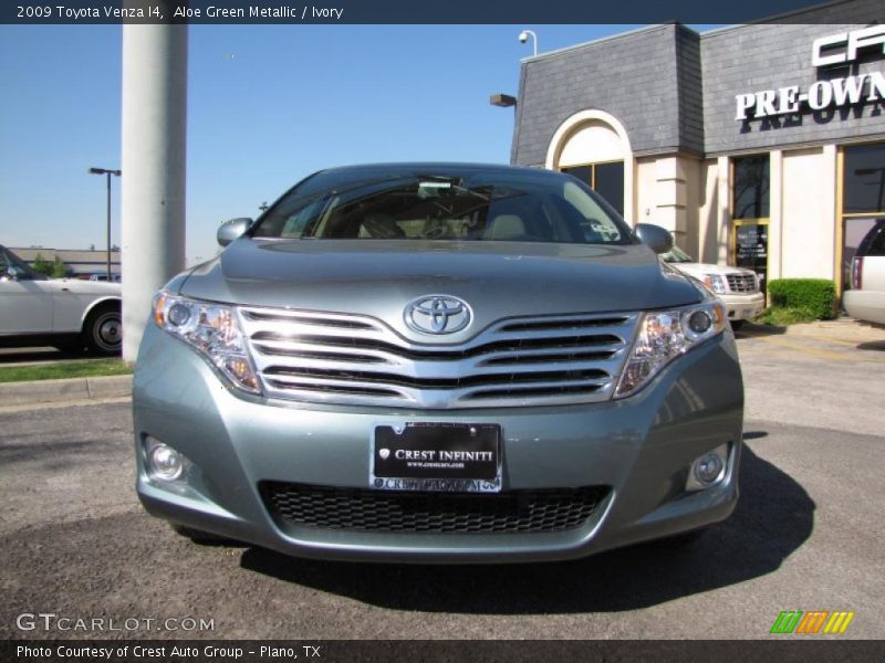 Aloe Green Metallic / Ivory 2009 Toyota Venza I4