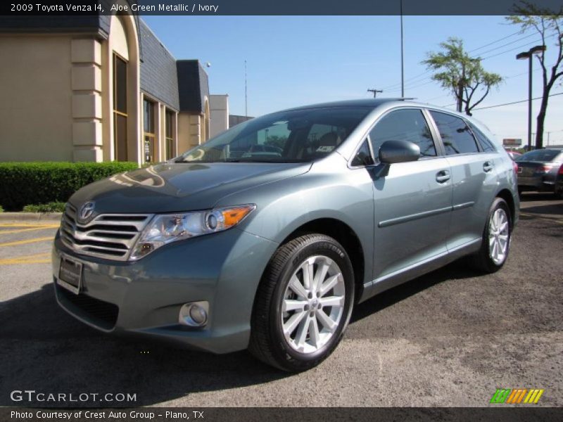 Aloe Green Metallic / Ivory 2009 Toyota Venza I4