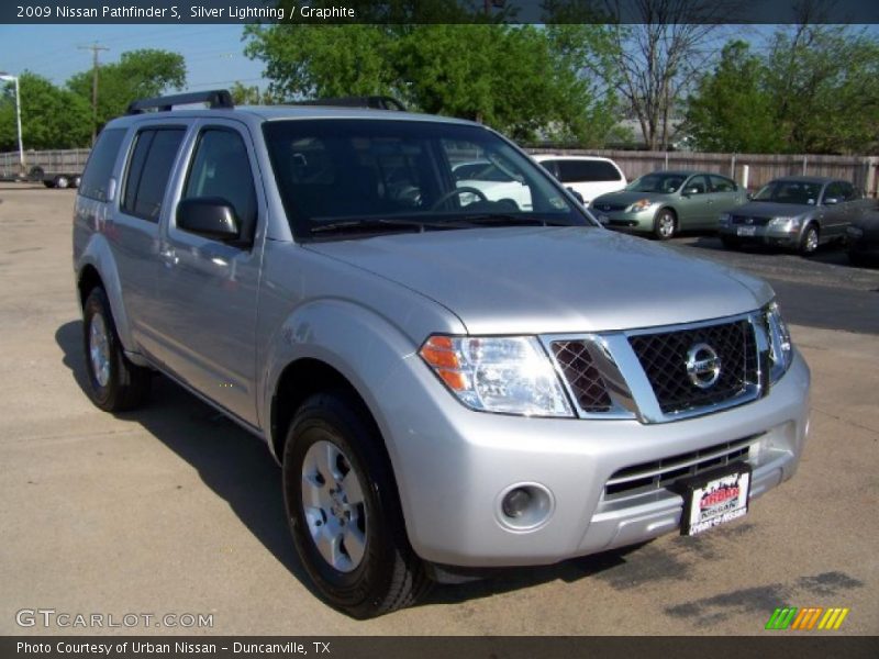 Silver Lightning / Graphite 2009 Nissan Pathfinder S