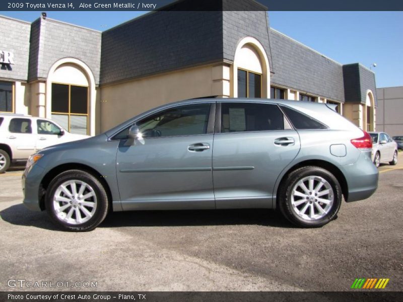 Aloe Green Metallic / Ivory 2009 Toyota Venza I4