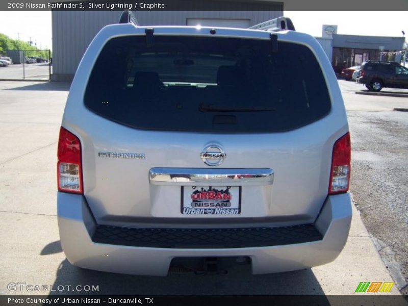 Silver Lightning / Graphite 2009 Nissan Pathfinder S