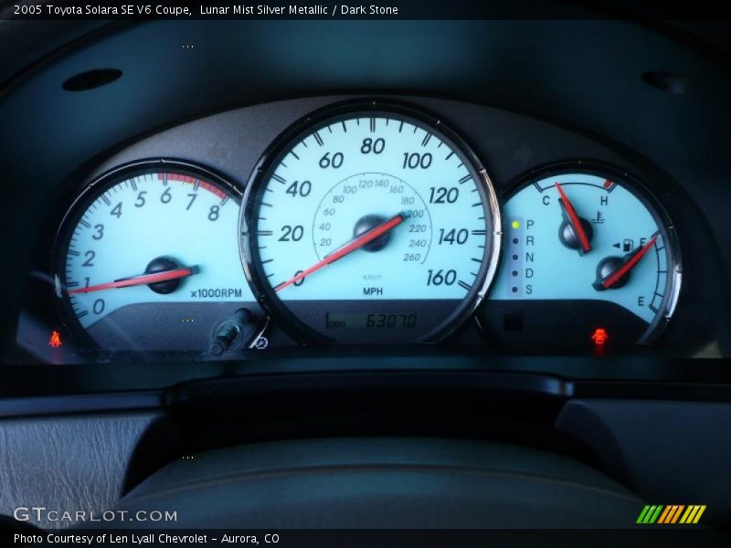 Lunar Mist Silver Metallic / Dark Stone 2005 Toyota Solara SE V6 Coupe